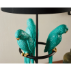 Lampa stołowa Wildlife Parrots Green - Invicta