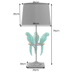 Lampa stołowa Wildlife Parrots Green - Invicta