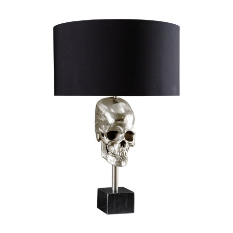 Lampa stołowa Skull Silver...