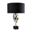 Lampa stołowa Skull Silver - Invicta