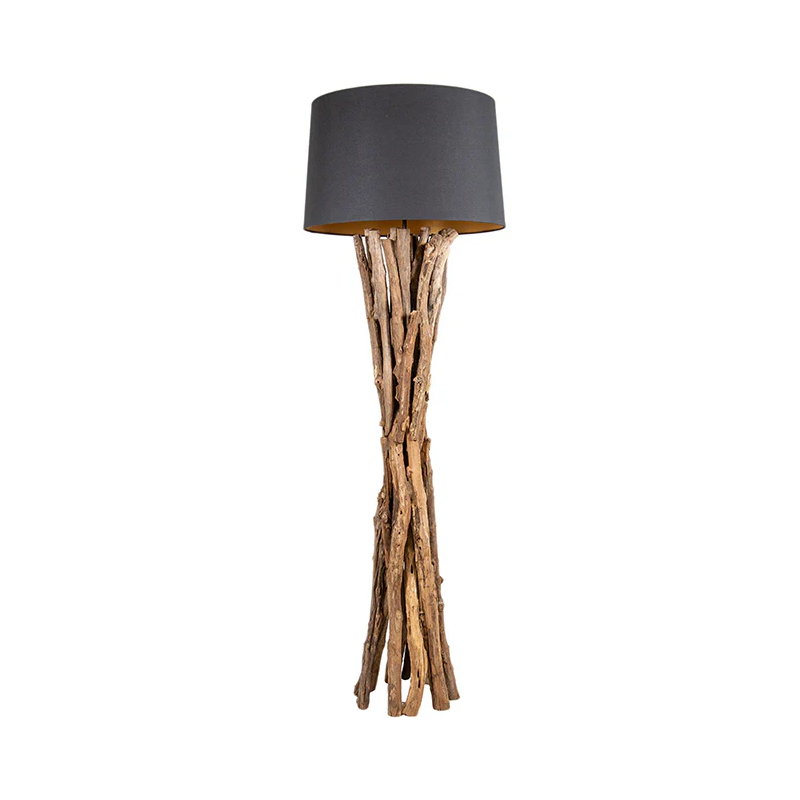 Lampa podłogowa Harmony Nature Teak - Invicta