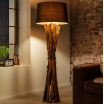 Lampa podłogowa Harmony Nature Teak - Invicta