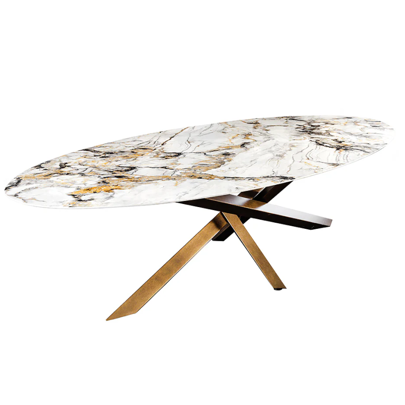 Stół Sculpture Bronze 280cm - Invicta