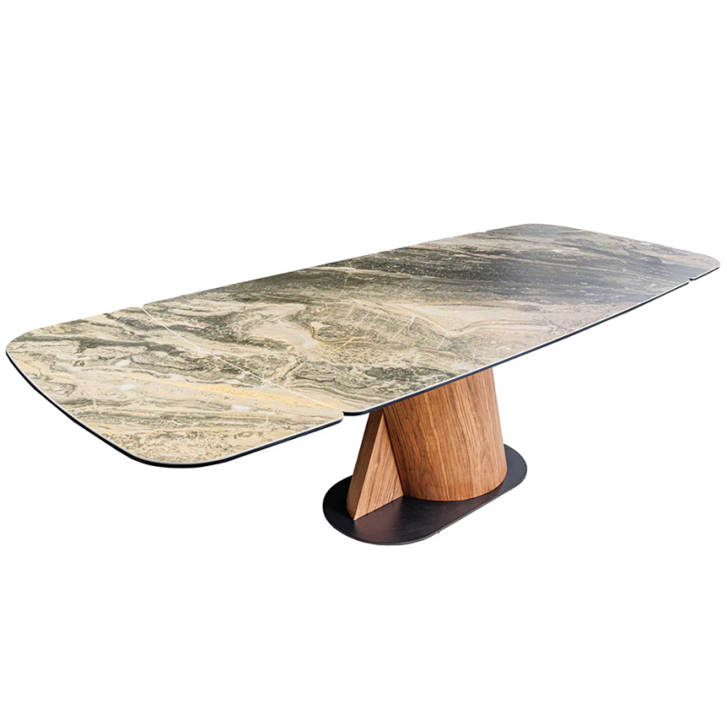 Stół rozkładany Elements Beige 180-260cm - Invicta