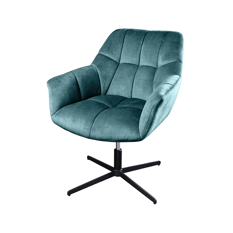 Fotel obrotowy Papillon Teal - Invicta