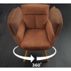 Krzesło obrotowe Big George - Invicta