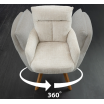 Krzesło obrotowe Big George - Invicta