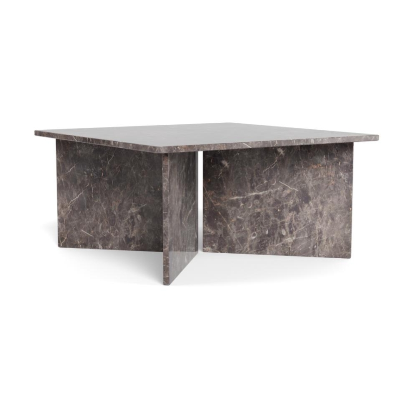 Kwadratowy stolik kawowy Vega marron brown - Actona