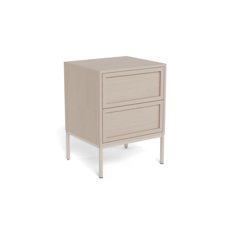 Szafka nocna Palmdale Grey 45x61 cm - Actona