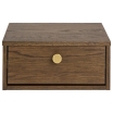 Ścienna szafka nocna Monfort Smoked Oak - Actona
