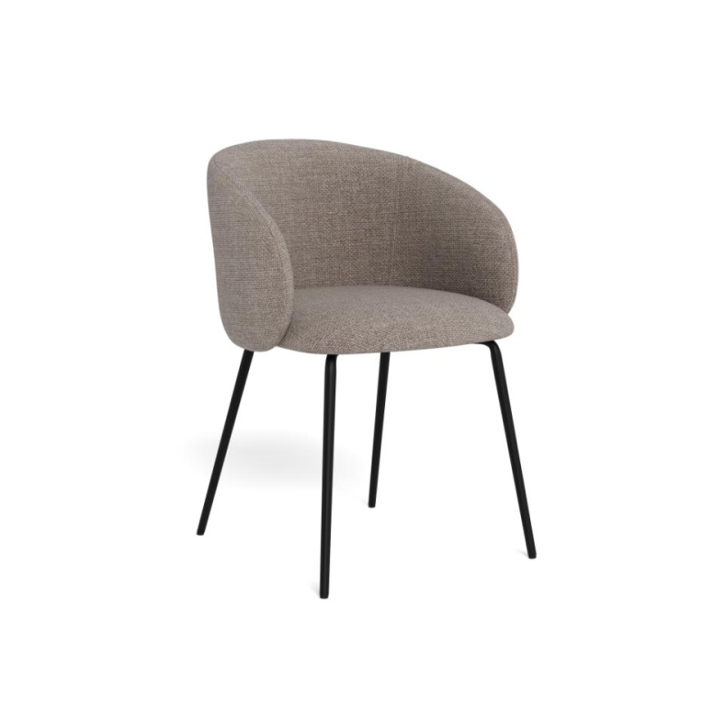 Krzesło Eleanor czarne nogi - Actona