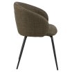 Krzesło Eleanor czarne nogi - Actona