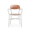 Krzesło Pipe Beech z podłokietnikami - Magis