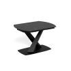 Stół Morella czarny rozkładany 120-180 cm - Actona