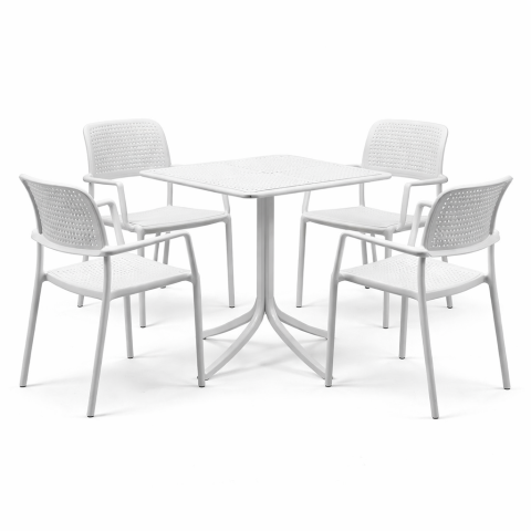 Zestaw stół Clip + 4...