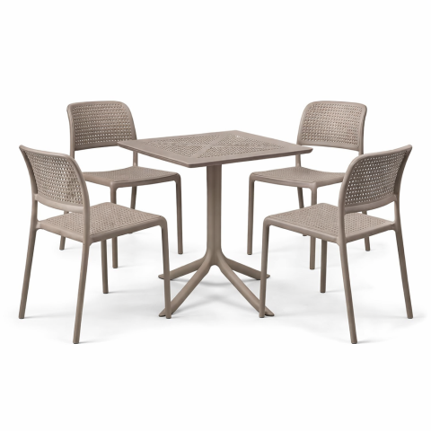 Zestaw stół Clip + 4...