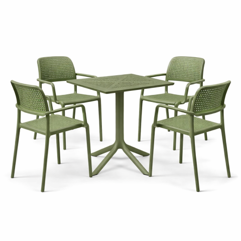 Zestaw stół Clip + 4...