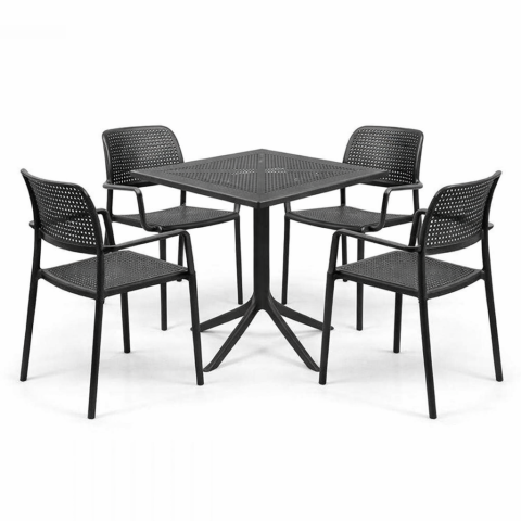 Zestaw stół Clip + 4...