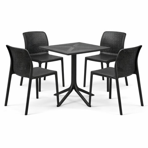 Zestaw stół Clip + 4...