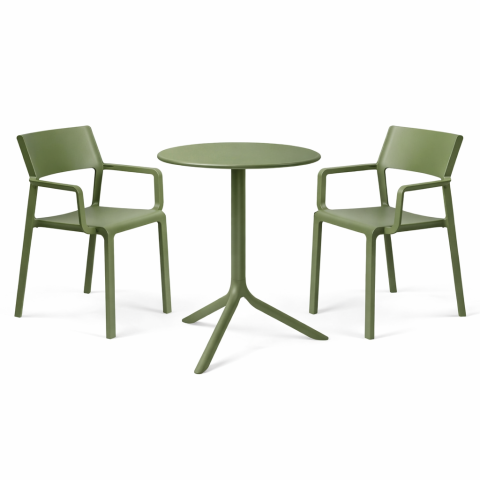 Zestaw stół Spritz + 2...