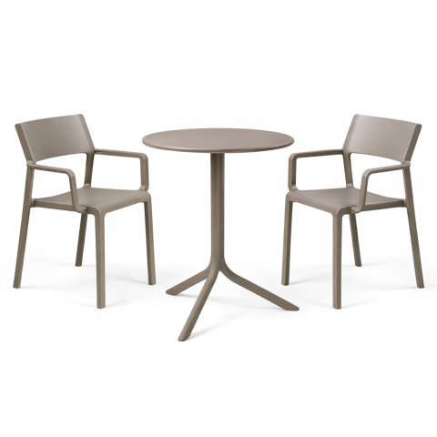 Zestaw stół Spritz + 2...