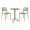 Zestaw stół Spritz + 2 krzesła Costa agave - Nardi