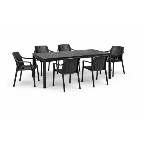 Zestaw stół Rio 140 + 6...