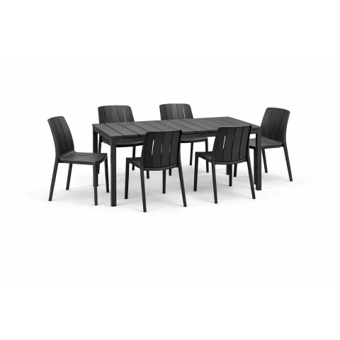 Zestaw stół Rio 140 + 6...