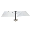 Parasol Doppio 600x300 cm - Greenwood