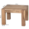 Stolik kawowy Acacia 60 x 60 cm - Wohnling