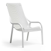 Zestaw stolik kawowy Spritz + 2 fotele Net Lounge bianco - Nardi
