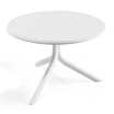 Zestaw stolik kawowy Spritz + 2 fotele Net Lounge bianco - Nardi
