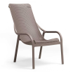 Zestaw stolik kawowy Spritz + 2 fotele Net Lounge tortora - Nardi