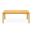 Zestaw stolik kawowy Net + sofa Net Bench i 2 fotele Net Relax senape - Nardi