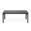 Zestaw stolik kawowy Net + sofa Net Bench i 2 fotele Net Relax anthracite - Nardi