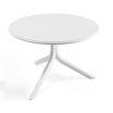 Zestaw stolik kawowy Spritz + 2 fotele Folio bianco - Nardi