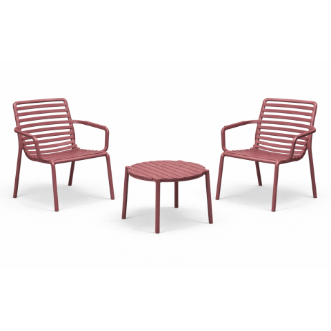 Zestaw stolik kawowy Doga +...