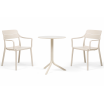 Zestaw stół Spritz + 2 krzesła Cassia Arm corda - Nardi