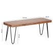 Ławka Bagli Acacia 120 cm - Wohnling