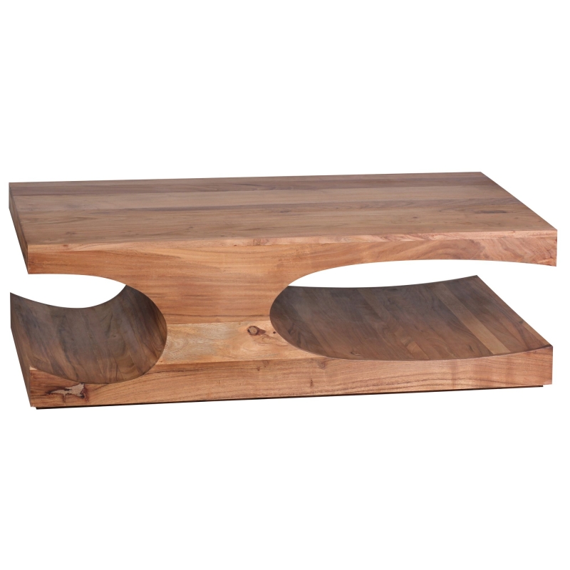 Stolik kawowy Rico Acacia 118 x 70 cm - Wohnling