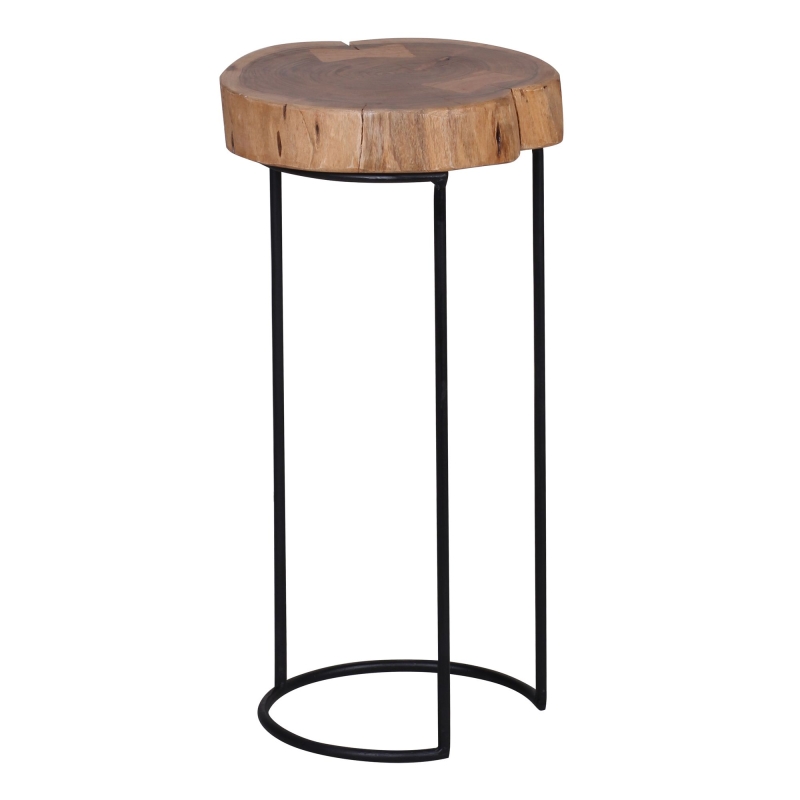 Stolik boczny Akola Acacia 55 cm - Wohnling