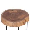 Stolik boczny Akola Acacia 55 cm - Wohnling