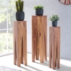 Zestaw stolików bocznych Pillar Acacia - Wohnling