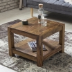Stolik kawowy Board Sheesham 60 x 60 cm - Wohnling