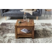 Stolik kawowy Board Sheesham 60 x 60 cm - Wohnling