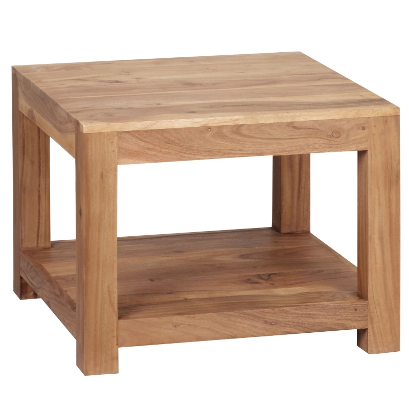 Stolik kawowy Board Acacia 60 x 60 cm - Wohnling