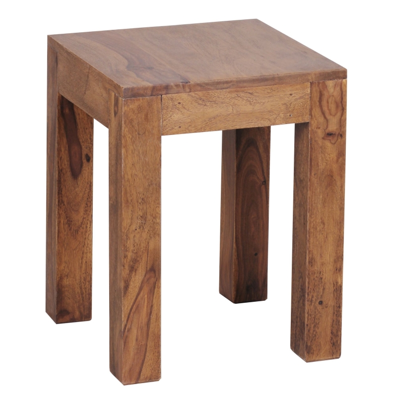 Stolik boczny Side Sheesham 35 x 35 cm - Wohnling
