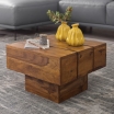 Stolik kawowy Chest Sheesham 44 x 44 cm - Wohnling