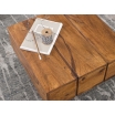 Stolik kawowy Chest Sheesham 44 x 44 cm - Wohnling