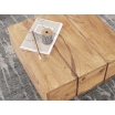 Stolik kawowy Chest Acacia 44 x 44 cm - Wohnling